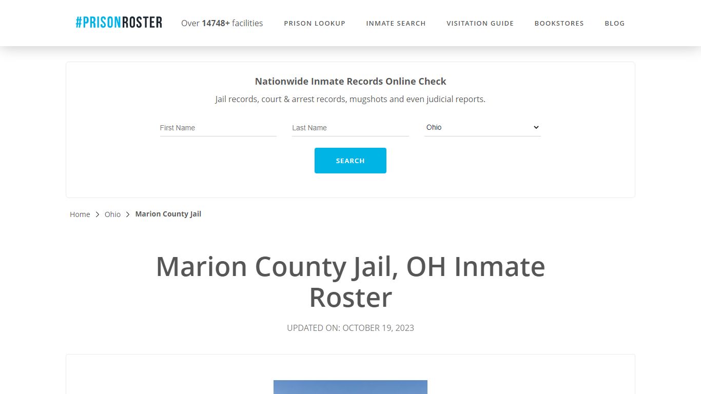 Marion County Jail, OH Inmate Roster - Prisonroster